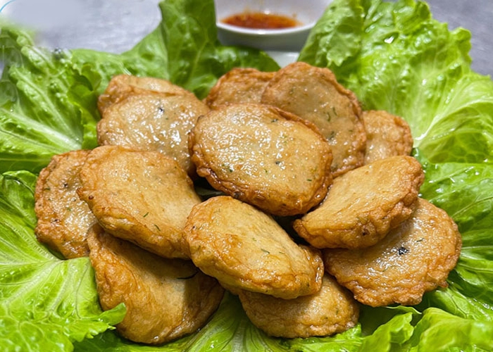 Thành phẩm của cách làm chả cá thành công