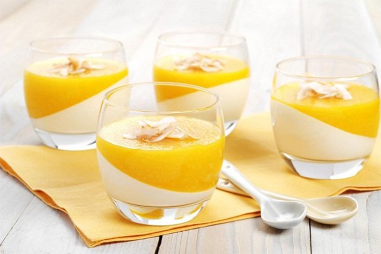 Thạch trái cây vị xoài thơm mát