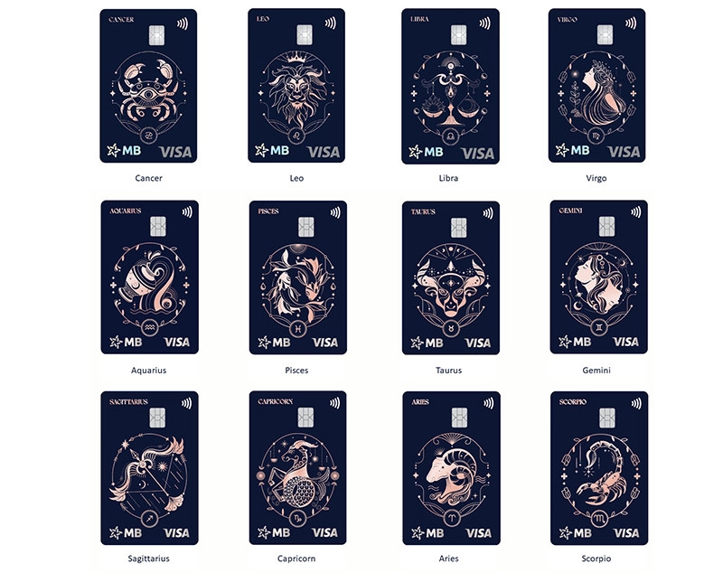 Thẻ MB cung hoàng đạo 1