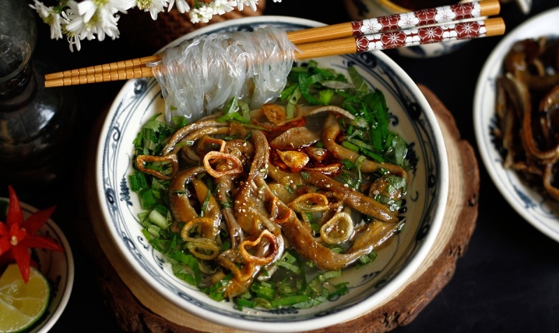Nấu miến hình 10