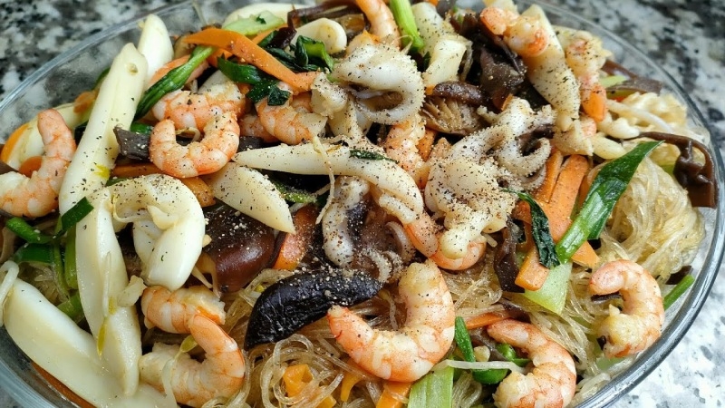 Nấu miến hình 12