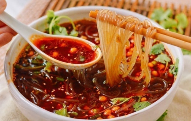 Nấu miến hình 9