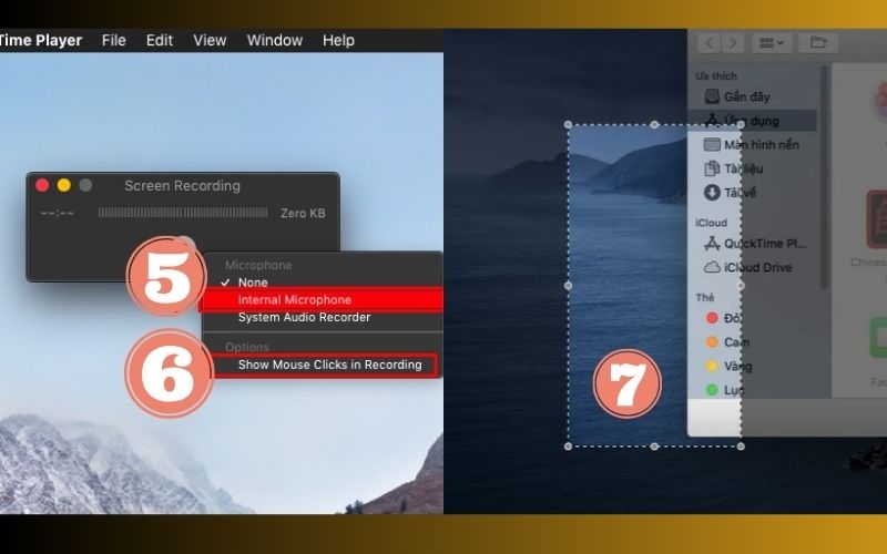 Quay màn hình máy tính MacBook 2