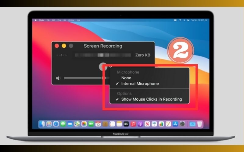 Cách quay màn hình MacBook bằng phím tắt 2