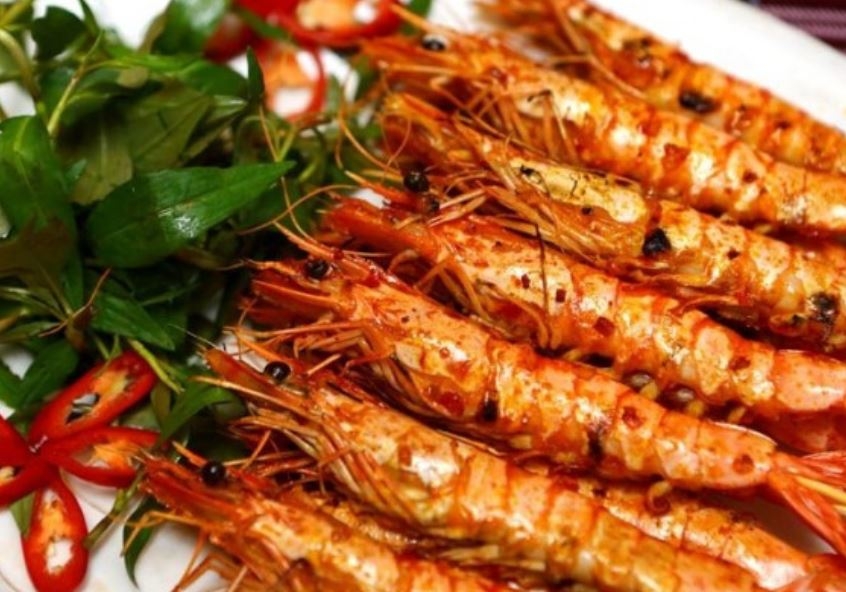 Tôm nướng 1