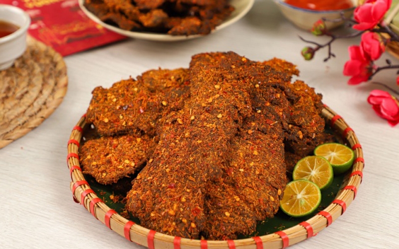 cách làm khô bò 1