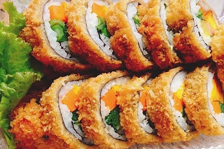 Cách làm kimbap chiên chuẩn vị Hàn Quốc (hình 6)