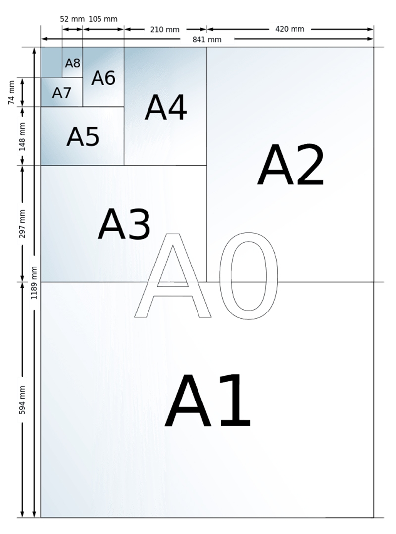 kích thước a2 3