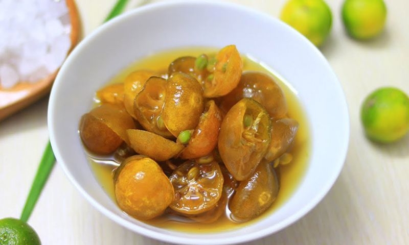 Tắc ngâm mật ong 2