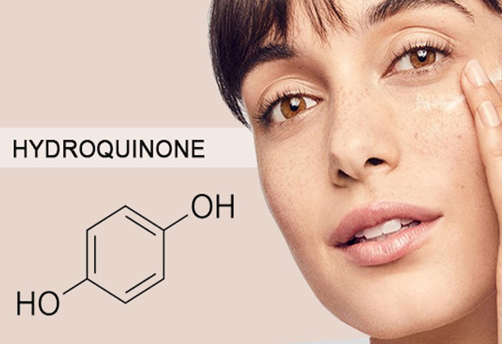 Hydroquinone giúp làm trắng sáng và cải thiện sắc tố da
