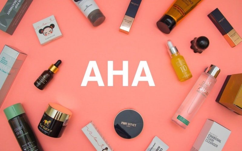 AHA có chiết xuất từ axit của một số loại trái cây