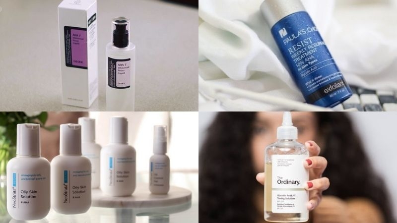 Các sản phẩm AHA bán chạy hiện nay