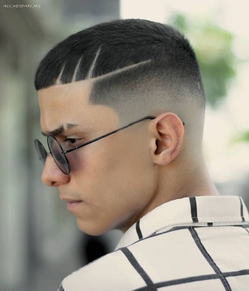 Tóc kẻ line trán