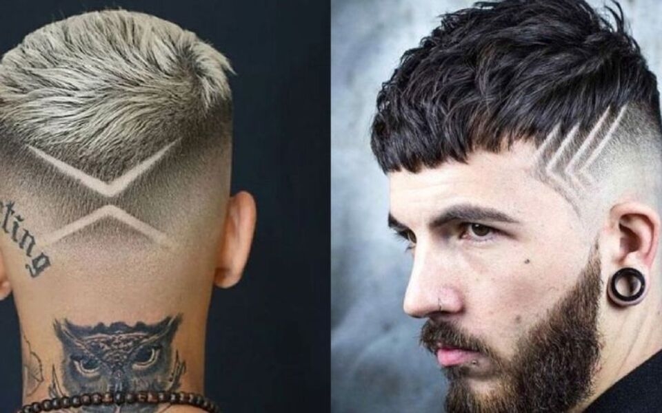 Tóc kẻ vạch mũi tên