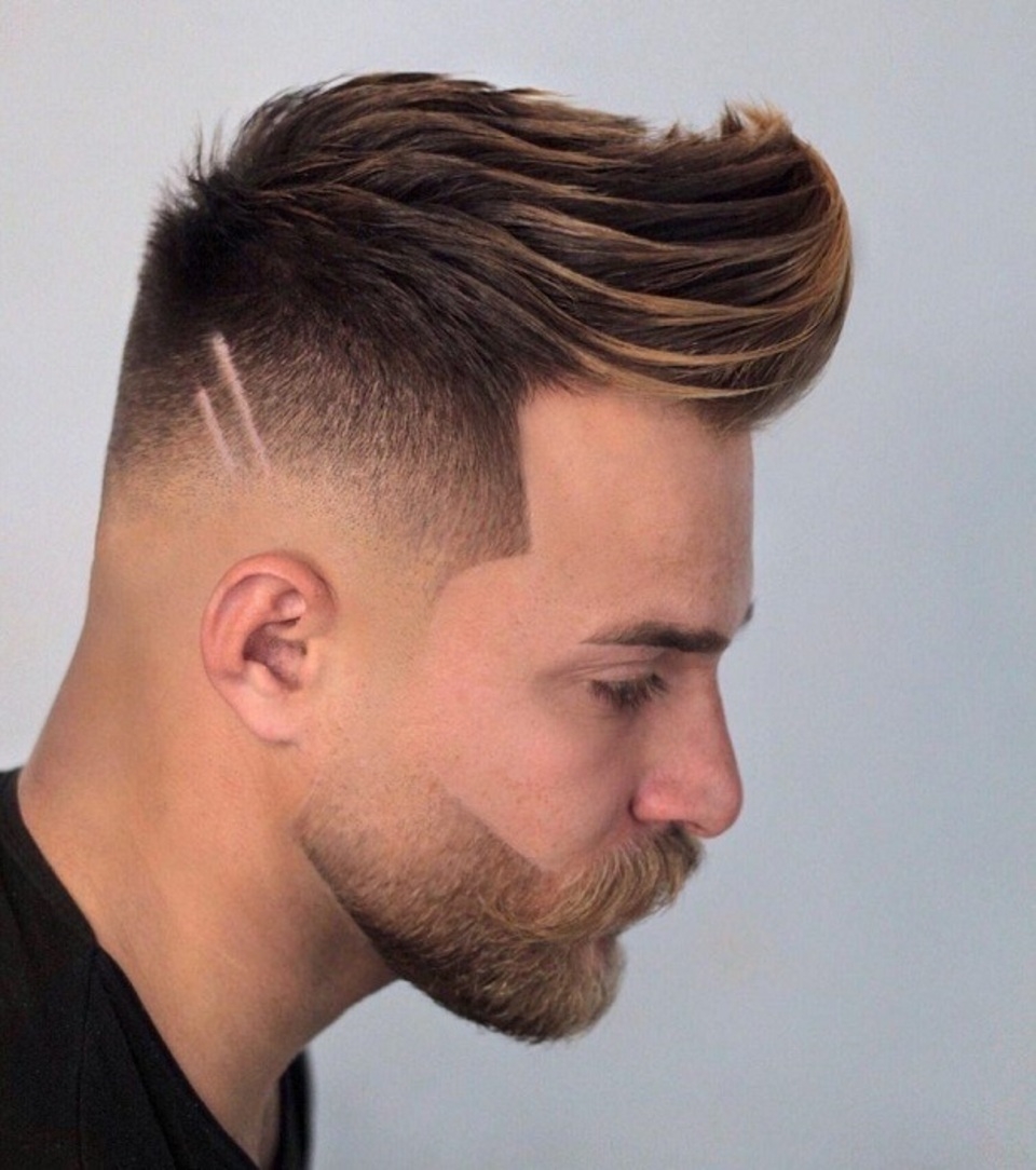 Kẻ vạch Medium Quiff