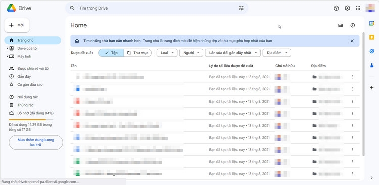Cách đưa file Excel lên Google Sheet (2)