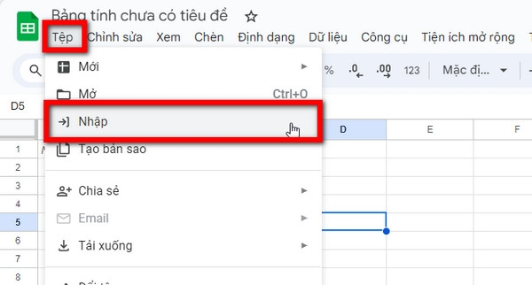 2 cách đưa file Excel lên Google Sheet an toàn, đơn giản nhất
