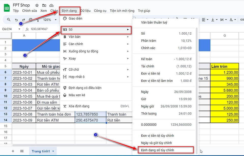 Bí quyết làm tròn số trong Google Sheets - Ảnh 11