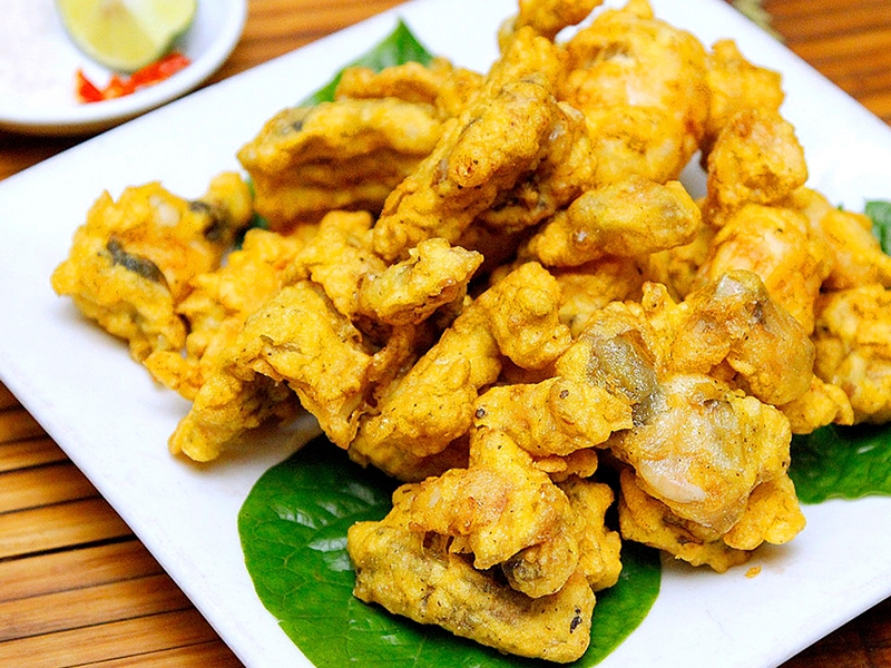 ếch chiên giòn 1