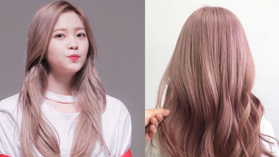 Nâu tây ánh hồng