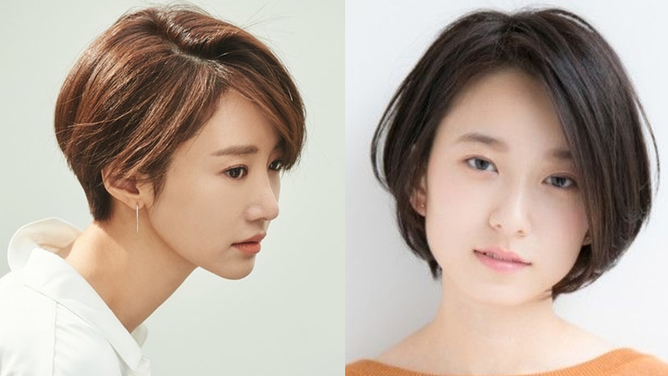 Tóc pixie mái xéo