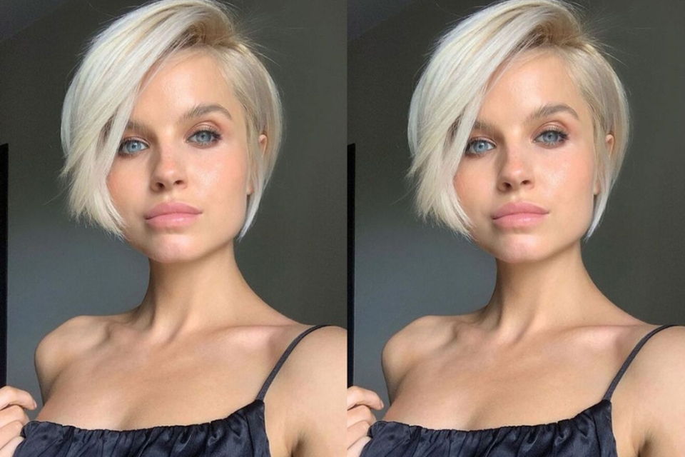 Tóc pixie uốn phồng