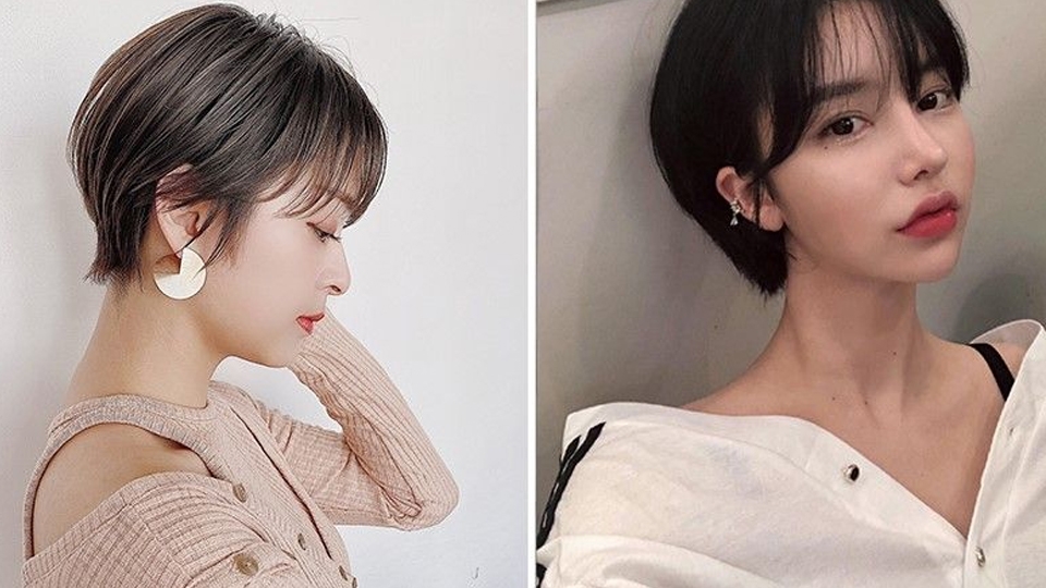 Tóc pixie Hàn Quốc