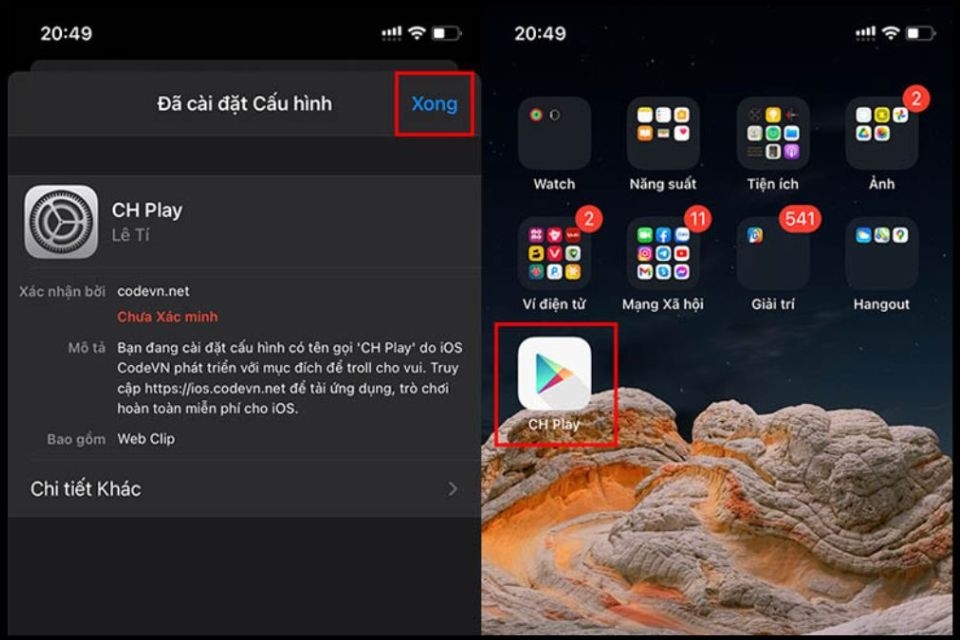 Tải CH Play 14