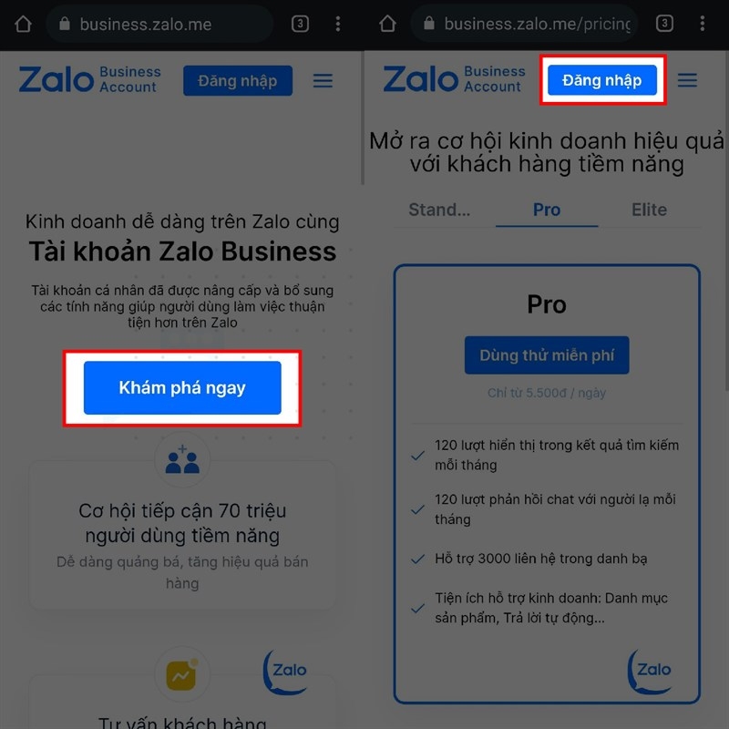 Tài khoản Business Zalo là gì? Giá gói Zalo Business và ưu điểm khi sử dụng 3