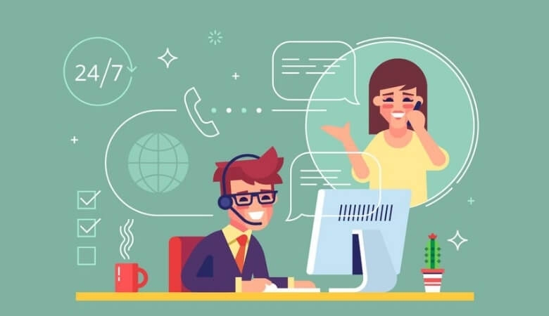 Chăm sóc khách hàng cũng là một phần công việc của người làm Telesale