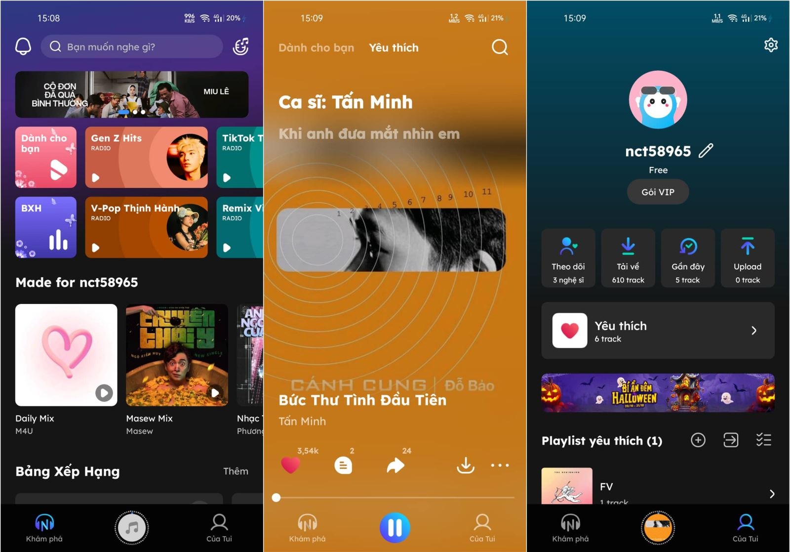 App nghe nhạc không quảng cáo 11