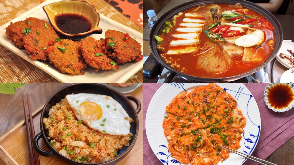 Cách món ăn từ kim chi