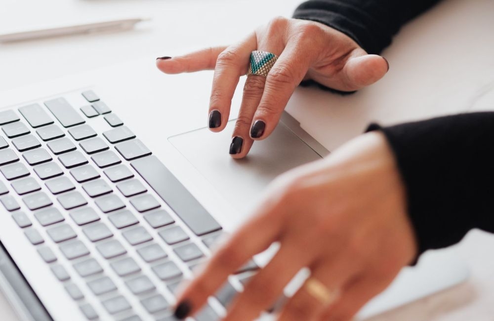 bôi đen trong Word bằng Touchpad