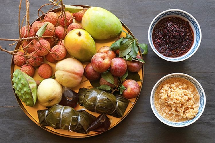 Tết Đoan Ngọ mâm cúng