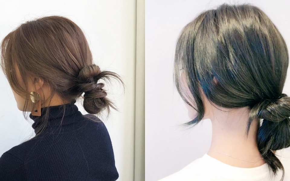 Cách búi tóc củ tỏi thấp khiến nàng trẻ trung, sang chảnh hơn