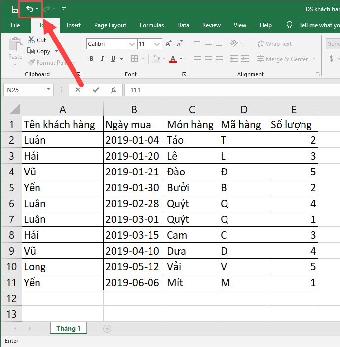 Khôi phục sheet bị xóa trên Excel - Hình 1