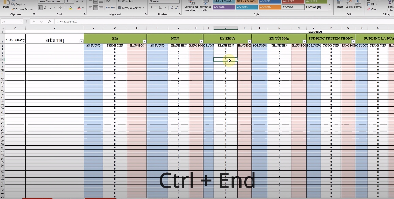 không insert được cột trong excel 02