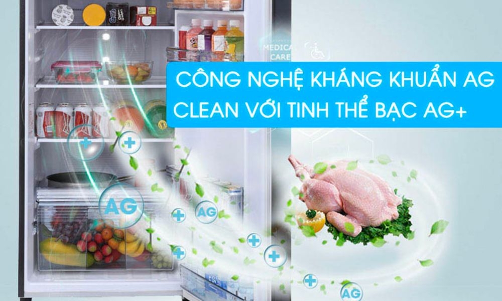 Lựa chọn tủ lạnh có công nghệ kháng khuẩn, khử mùi