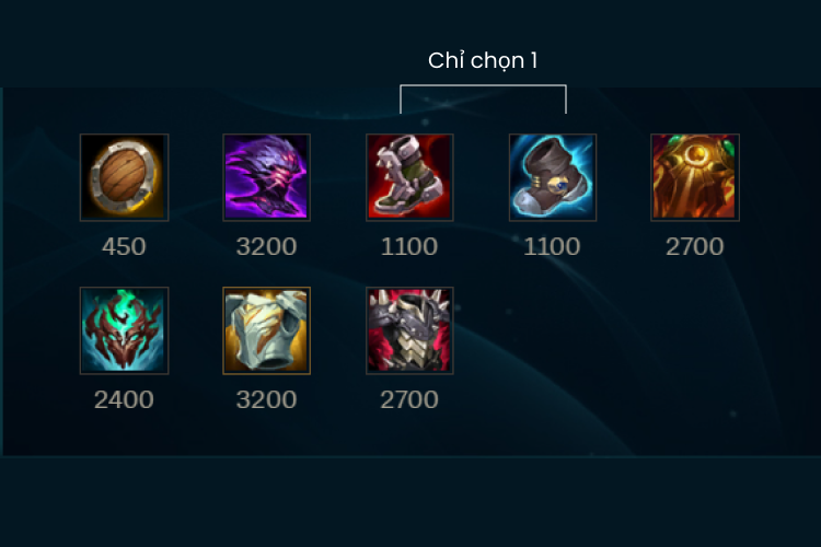Trang bị cho Ornn