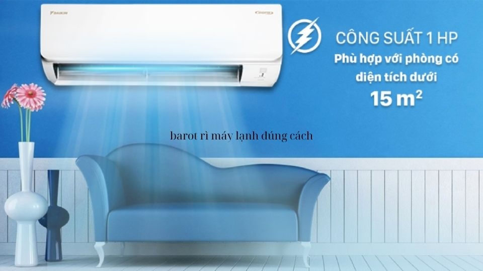 bảo trì máy lạnh đúng cách 1