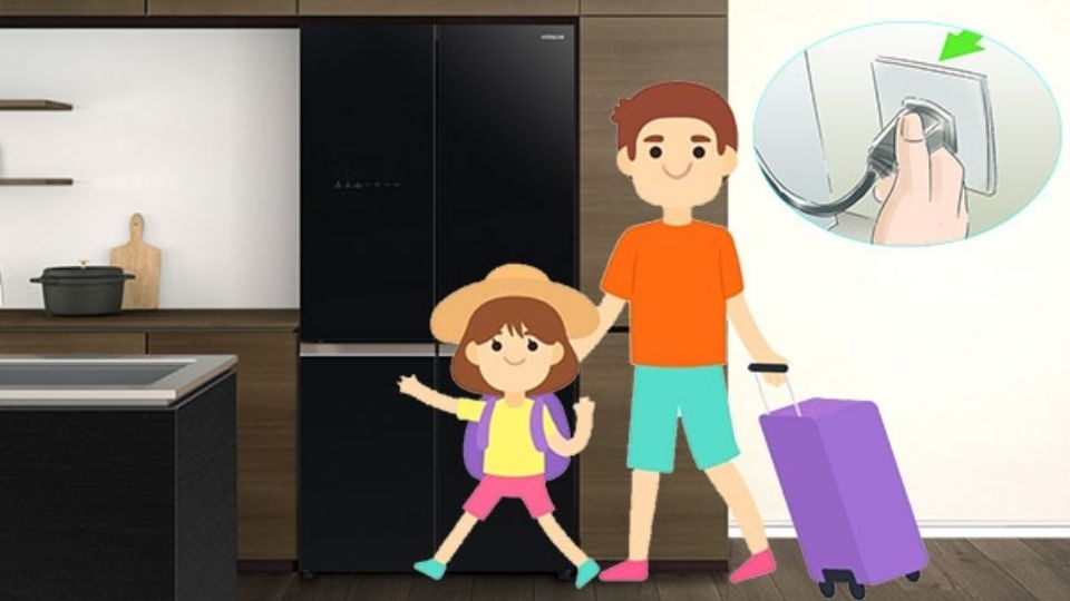 bảo quản tủ lạnh khi không sử dụng 4