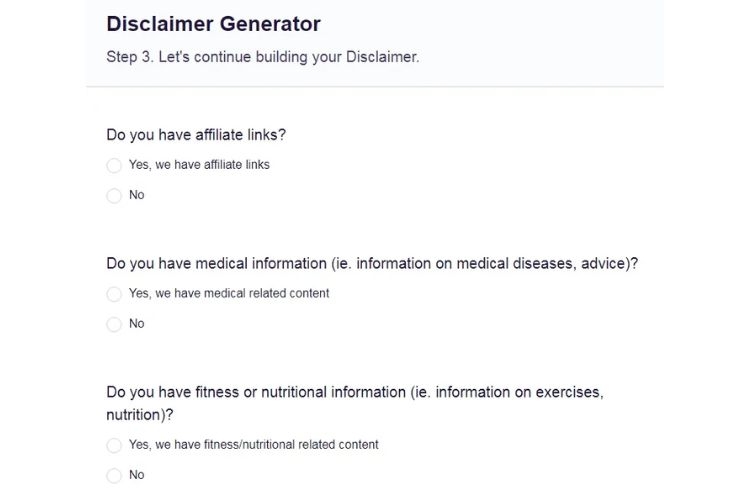 Disclaimer là gì với một Website?3