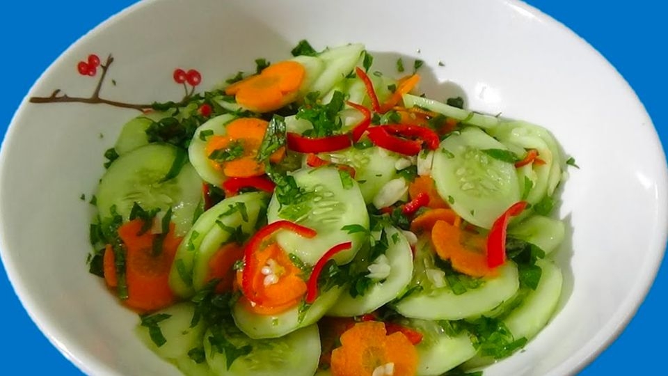 dưa chuột muối xổi