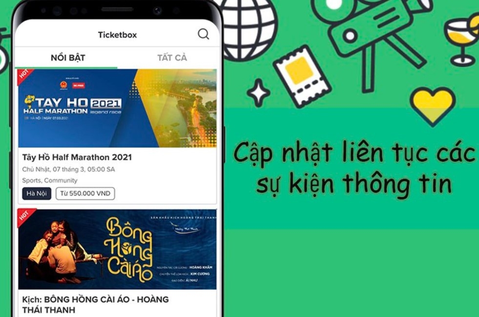 Ticketbox: Ứng dụng đặt vé xem phim, hòa nhạc, kịch và sự kiện với nhiều ưu điểm 2