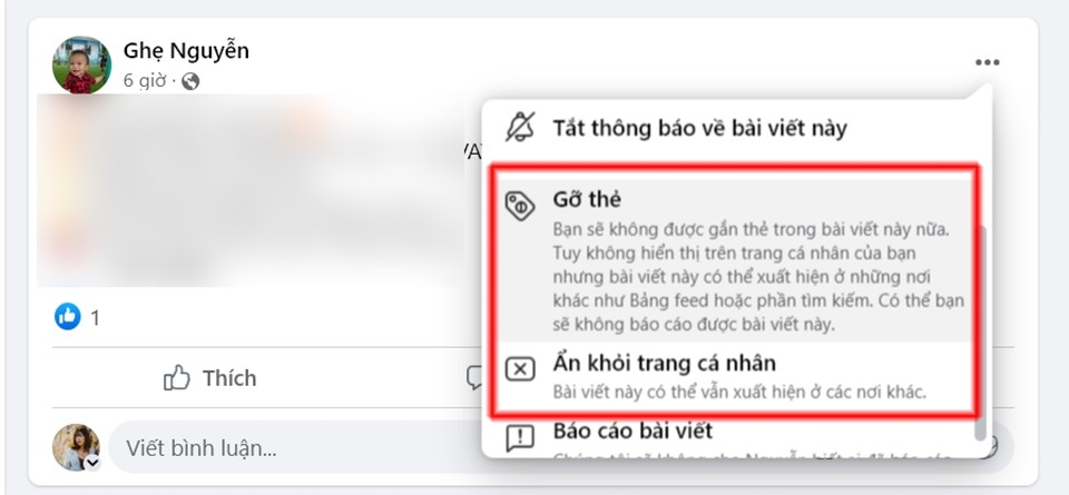 Cách chặn tag trên Facebook 17