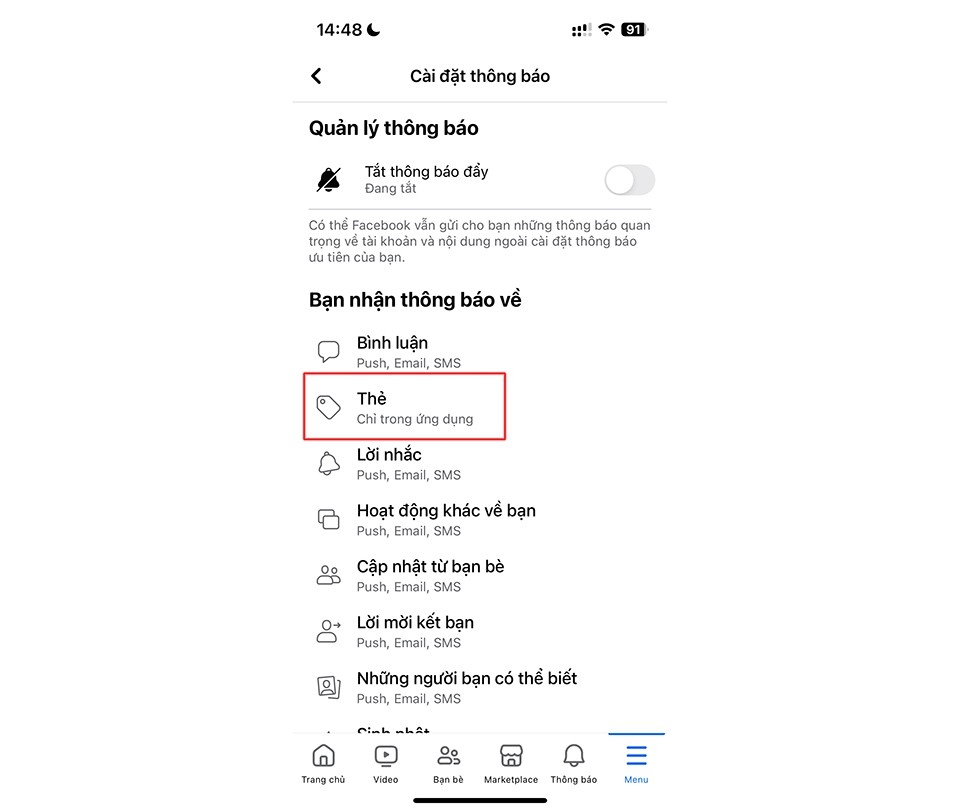 Cách chặn tag trên Facebook 19