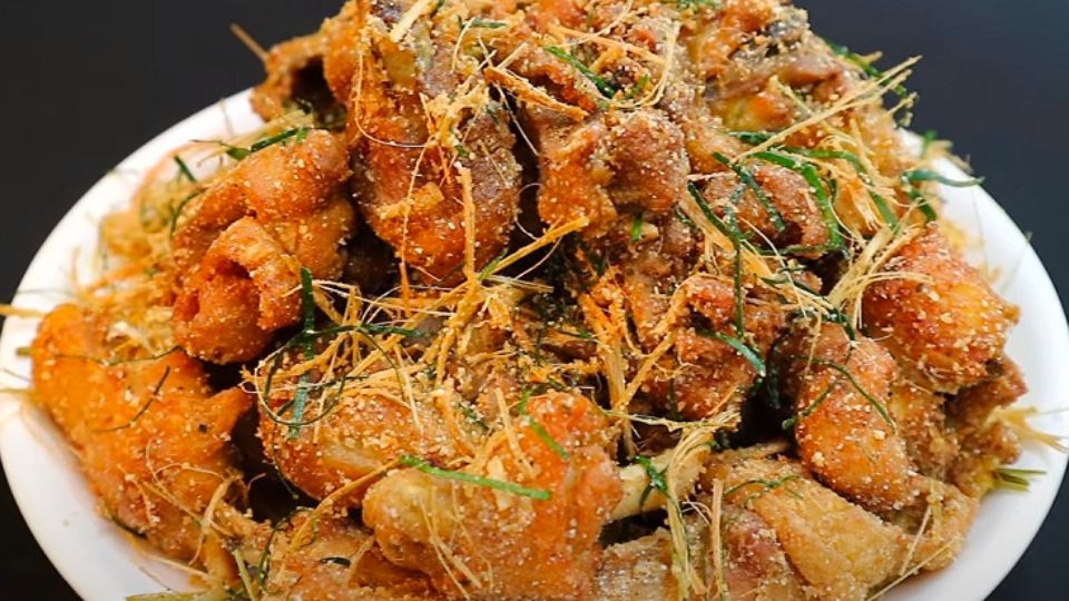gà rang muối