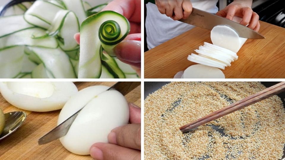 làm các món ăn kèm mì lạnh