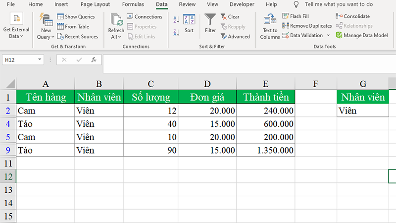 Cách xử lý  Excel  bị ẩn cột  A không unhide được 04