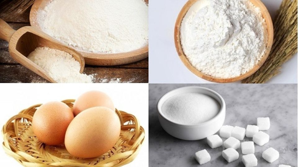 Nguyên liệu làm bánh tai yến (Công thức được chia sẻ từ Tiktok) cho 1- 2 người